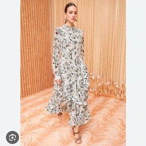 Ulla Johnson Gwen Dress in Botanical Mist